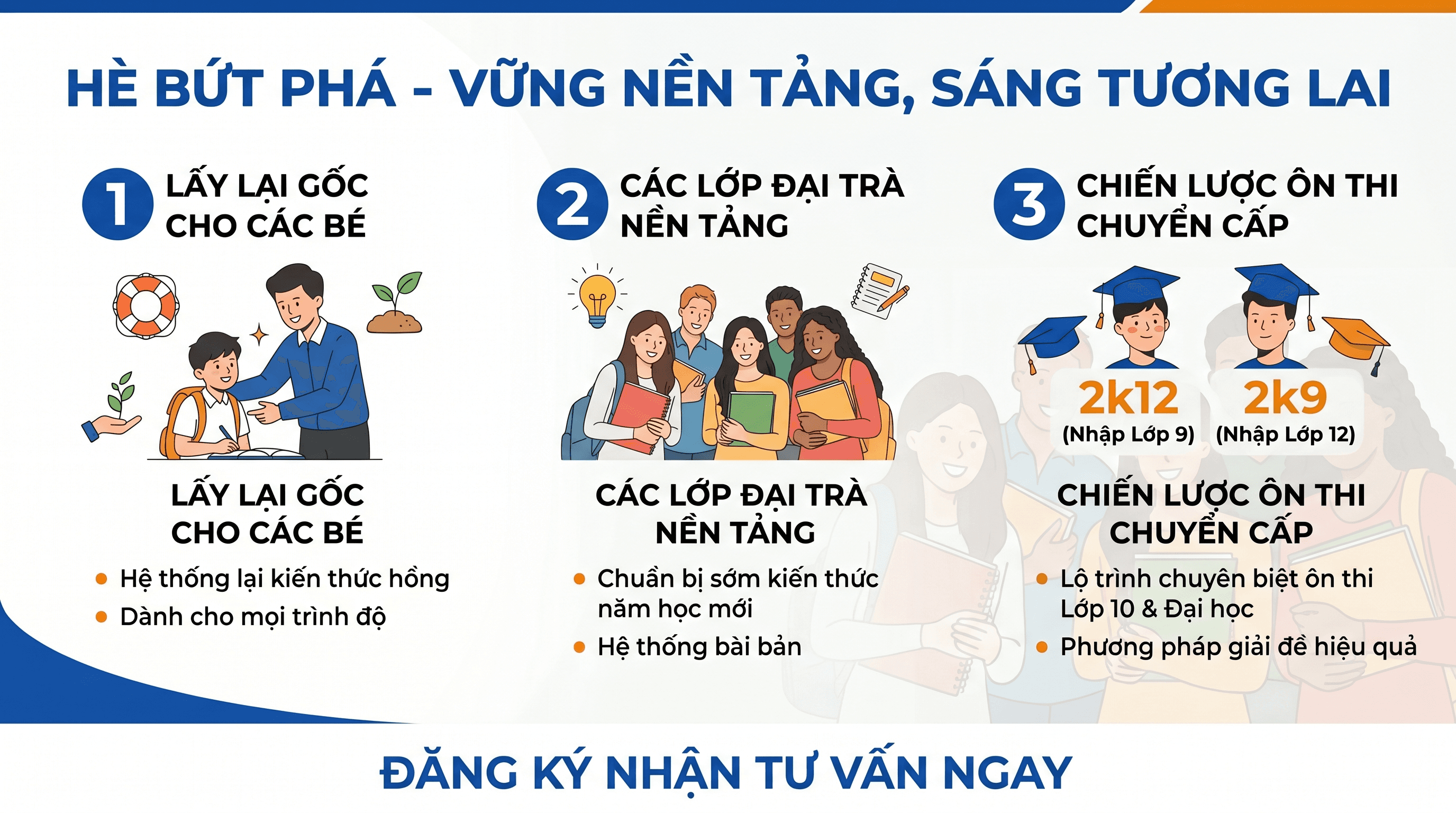 Nhan Tri summer 2026 enrollment banner